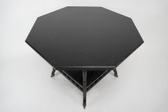 Gillow and Co. probably – Aesthetic Movement Ebonised Walnut Centre Table - Thumbnail 8