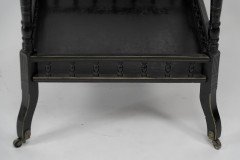 Gillow and Co. probably – Aesthetic Movement Ebonised Walnut Centre Table - Thumbnail 9