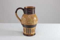 Royal Doulton Lambeth Gothic Revival a Comical Jug with Scenes of a Drunk Monk | Dickinson's Real Deal - Thumbnail 8