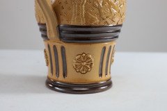 Royal Doulton Lambeth Gothic Revival a Comical Jug with Scenes of a Drunk Monk | Dickinson's Real Deal - Thumbnail 13