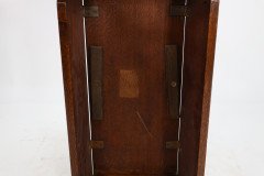 An Arts and Crafts Cotswold School Drop Leaf Dining Table with Lattice Work Ends - Thumbnail 28