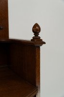 Liberty & Co., attributed. An English Arts & Crafts Oak Sideboard with Carved Decoration - Thumbnail 7