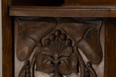 Liberty & Co., attributed. An English Arts & Crafts Oak Sideboard with Carved Decoration - Thumbnail 19