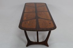 Heals. a Single Mid- Century " Long Tom" Coffee Table with Various Inlaid Woods. - Thumbnail 3