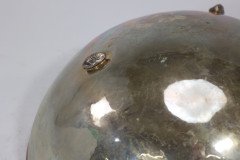 Fine Quality Handmade Arts & Crafts Style Silver Plated Punch Bowl and Ladle - Thumbnail 9