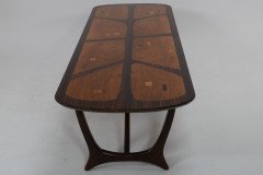 Heals. a Single Mid- Century " Long Tom" Coffee Table with Various Inlaid Woods. - Thumbnail 6