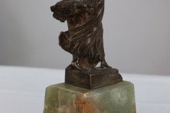 B V Fernandez. an Art Deco Bronze Figure on an Onyx Base - Thumbnail 12