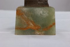 B V Fernandez. an Art Deco Bronze Figure on an Onyx Base - Thumbnail 14