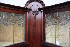 G. M. Ellwood for J. S. Henry. a Fine Exhibition Quality Arts & Crafts Display Cabinet - Thumbnail 7