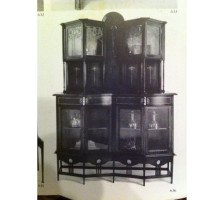 G. M. Ellwood for J. S. Henry. a Fine Exhibition Quality Arts & Crafts Display Cabinet - Thumbnail 43