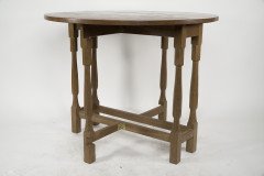 Albert Eagleman Jeffray. a Sweet Little Oak Drop Leaf Side/dining Table. - Thumbnail 2