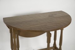 Albert Eagleman Jeffray. A Sweet Little Oak Drop Leaf Side/dining Table - Thumbnail 5
