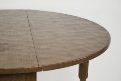Albert Eagleman Jeffray. A Sweet Little Oak Drop Leaf Side/dining Table - Thumbnail 8