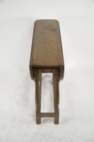 Albert Eagleman Jeffray. a Sweet Little Oak Drop Leaf Side/dining Table. - Thumbnail 11