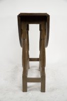 Albert Eagleman Jeffray. A Sweet Little Oak Drop Leaf Side/dining Table - Thumbnail 13