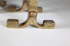 Henry Jeckyll for Robbins and Co. a Pair of Anglo- Japanese Brass Fire Dogs - Thumbnail 15