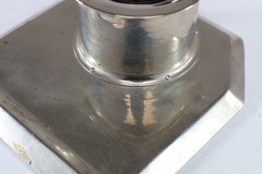 Jesson Birkett & Co, a Silver Plated Inkwell, Stamped with a Monogram - Thumbnail 19
