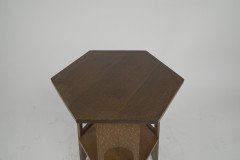 Liberty and Co. a Scarce Pair of Well Designed Arts and Crafts Oak Side Tables with Plank Sides - Thumbnail 7