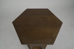 Liberty and Co. a Scarce Pair of Well Designed Arts and Crafts Oak Side Tables with Plank Sides - Thumbnail 8