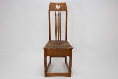 Shapland and Petter, a Pair of Ash Side Chairs in the Style of M. H. Baillie Scott - Thumbnail 3
