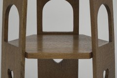 Liberty and Co. a Scarce Pair of Well Designed Arts and Crafts Oak Side Tables with Plank Sides - Thumbnail 17