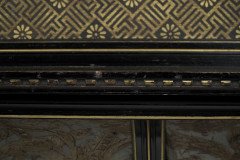 B J Talbert Aesthetic Movement Carved & Gilt Wall Shelf with Mythical Creatures - Thumbnail 12
