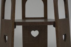Liberty and Co. a Scarce Pair of Well Designed Arts and Crafts Oak Side Tables with Plank Sides - Thumbnail 19