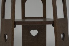 Liberty and Co. a Scarce Pair of Well Designed Arts and Crafts Oak Side Tables with Plank Sides - Thumbnail 20