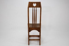 Shapland and Petter, a Pair of Ash Side Chairs in the Style of M. H. Baillie Scott - Thumbnail 7