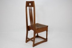Shapland and Petter, a Pair of Ash Side Chairs in the Style of M. H. Baillie Scott - Thumbnail 8