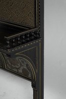 B J Talbert Aesthetic Movement Carved & Gilt Wall Shelf with Mythical Creatures - Thumbnail 22