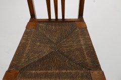 Shapland and Petter, a Pair of Ash Side Chairs in the Style of M. H. Baillie Scott - Thumbnail 12