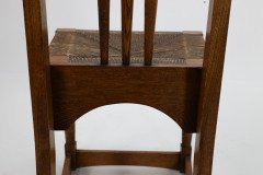 Shapland and Petter, a Pair of Ash Side Chairs in the Style of M. H. Baillie Scott - Thumbnail 14