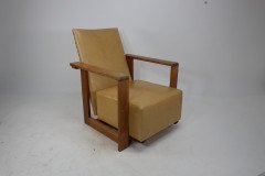 Gordon Russell, W. H. Russell. A pair of Arts and Crafts Oak Reclining Armchairs. - Thumbnail 3