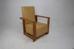 Gordon Russell, W. H. Russell. A pair of Arts and Crafts Oak Reclining Armchairs. - Thumbnail 4