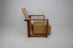 Gordon Russell, W. H. Russell. A pair of Arts and Crafts Oak Reclining Armchairs. - Thumbnail 5