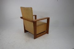 Gordon Russell, W. H. Russell. A pair of Arts and Crafts Oak Reclining Armchairs. - Thumbnail 7