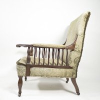George Jack for Morris and Co. a Pair of Mahogany Saville Armchairs. - Thumbnail 5