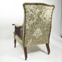 George Jack for Morris and Co. a Pair of Mahogany Saville Armchairs. - Thumbnail 11