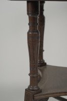 Jas Shoolbred. An Aesthetic Movement Octagonal Rosewood & Inlaid Side Table - Thumbnail 6