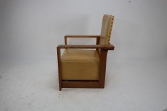 Gordon Russell, W. H. Russell. A pair of Arts and Crafts Oak Reclining Armchairs. - Thumbnail 10