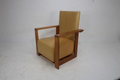 Gordon Russell, W. H. Russell. A pair of Arts and Crafts Oak Reclining Armchairs. - Thumbnail 12