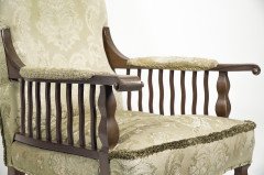 George Jack for Morris and Co. a Pair of Mahogany Saville Armchairs. - Thumbnail 6