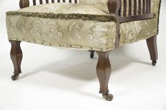 George Jack for Morris and Co. a Pair of Mahogany Saville Armchairs. - Thumbnail 10