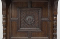 B Talbert for Gillows Aesthetic Movement Davenport with Central Carved Rosette - Thumbnail 11