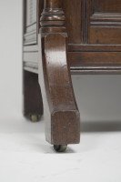 B Talbert for Gillows Aesthetic Movement Davenport with Central Carved Rosette - Thumbnail 15