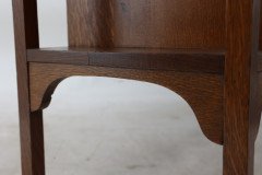 G. M. Ellwood for J. S. Henry. an Arts & Crafts Oak Writing Desk - Thumbnail 15