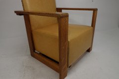 Gordon Russell, W. H. Russell. A pair of Arts and Crafts Oak Reclining Armchairs. - Thumbnail 21