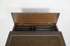 B Talbert for Gillows Aesthetic Movement Davenport with Central Carved Rosette - Thumbnail 22
