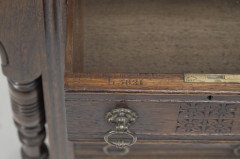 B Talbert for Gillows Aesthetic Movement Davenport with Central Carved Rosette - Thumbnail 23